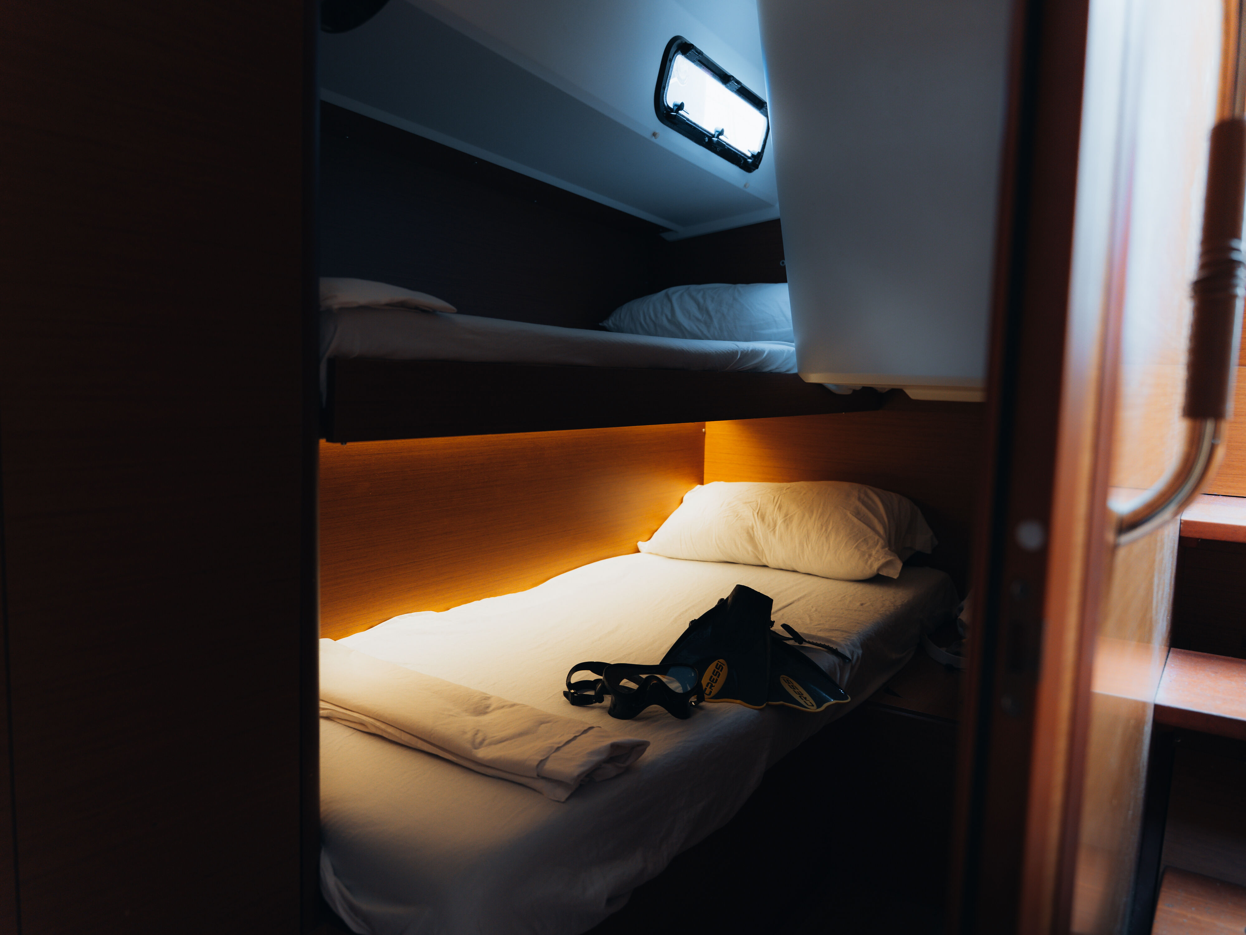 Cabine lits simples (à partager avec un.e autre voyageur.se)