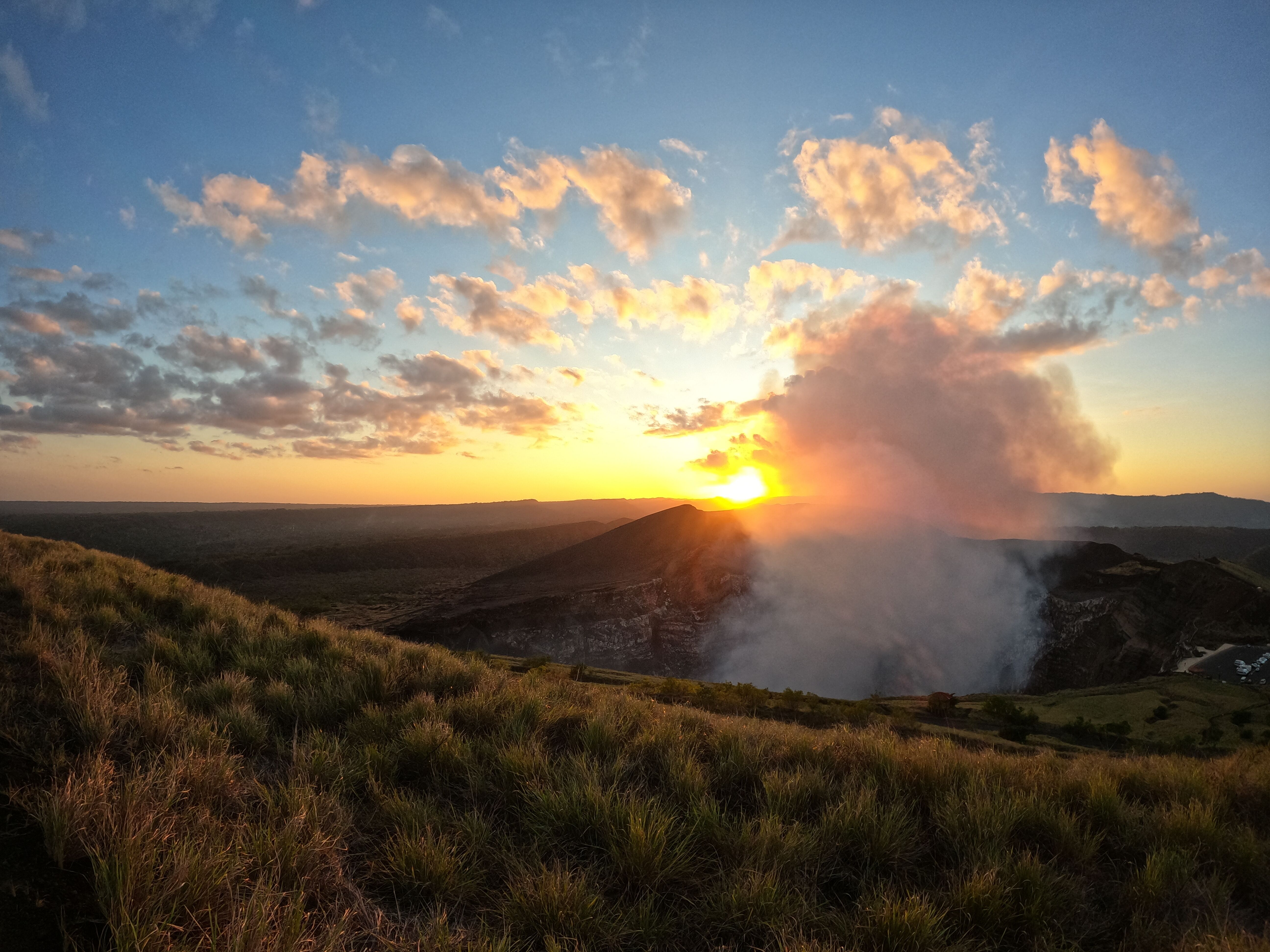 Excursion dans le parc du volcan Masaya au coucher de soleil (Jour 7) 