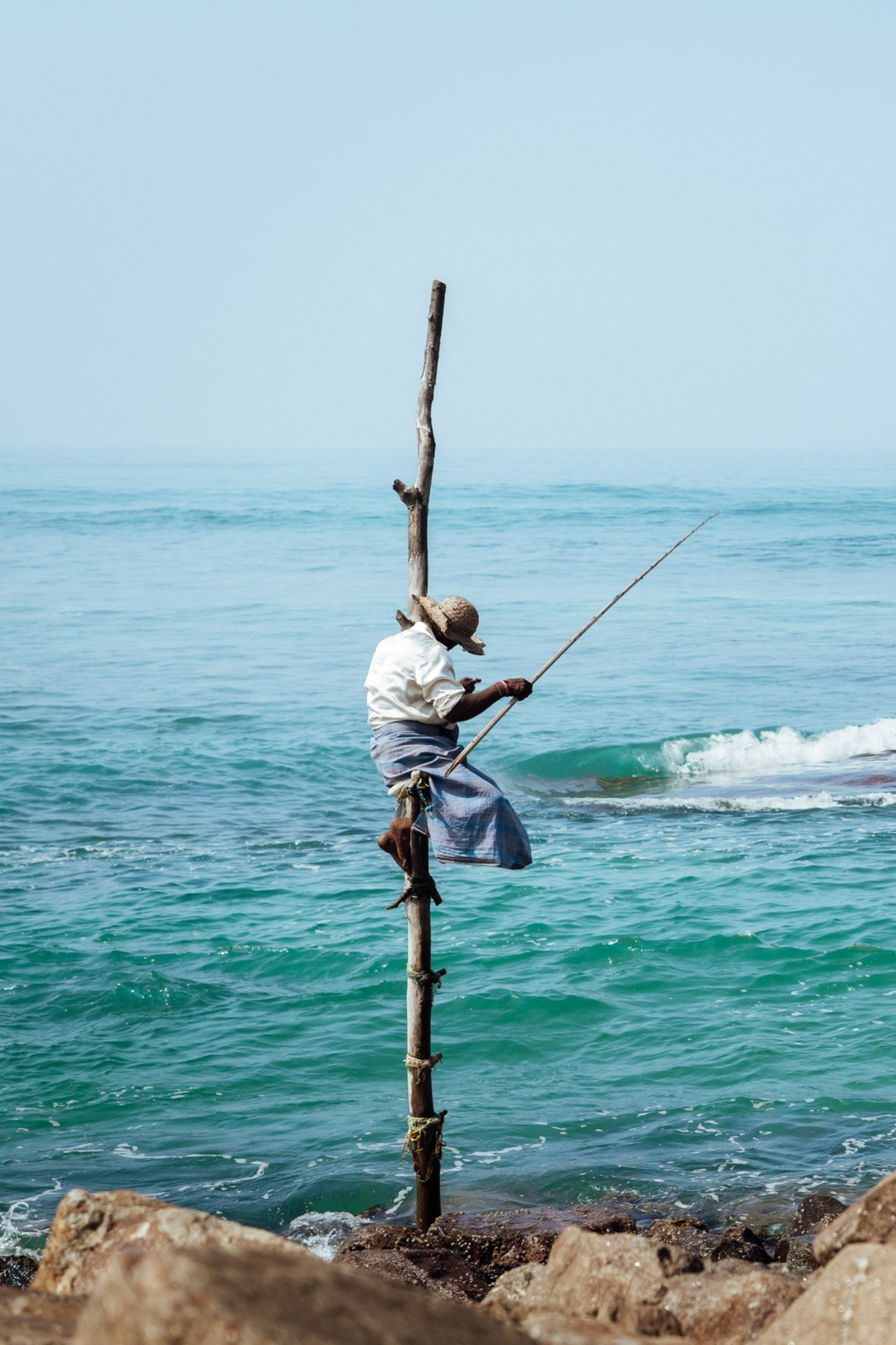 Barouder au Sri Lanka en été 