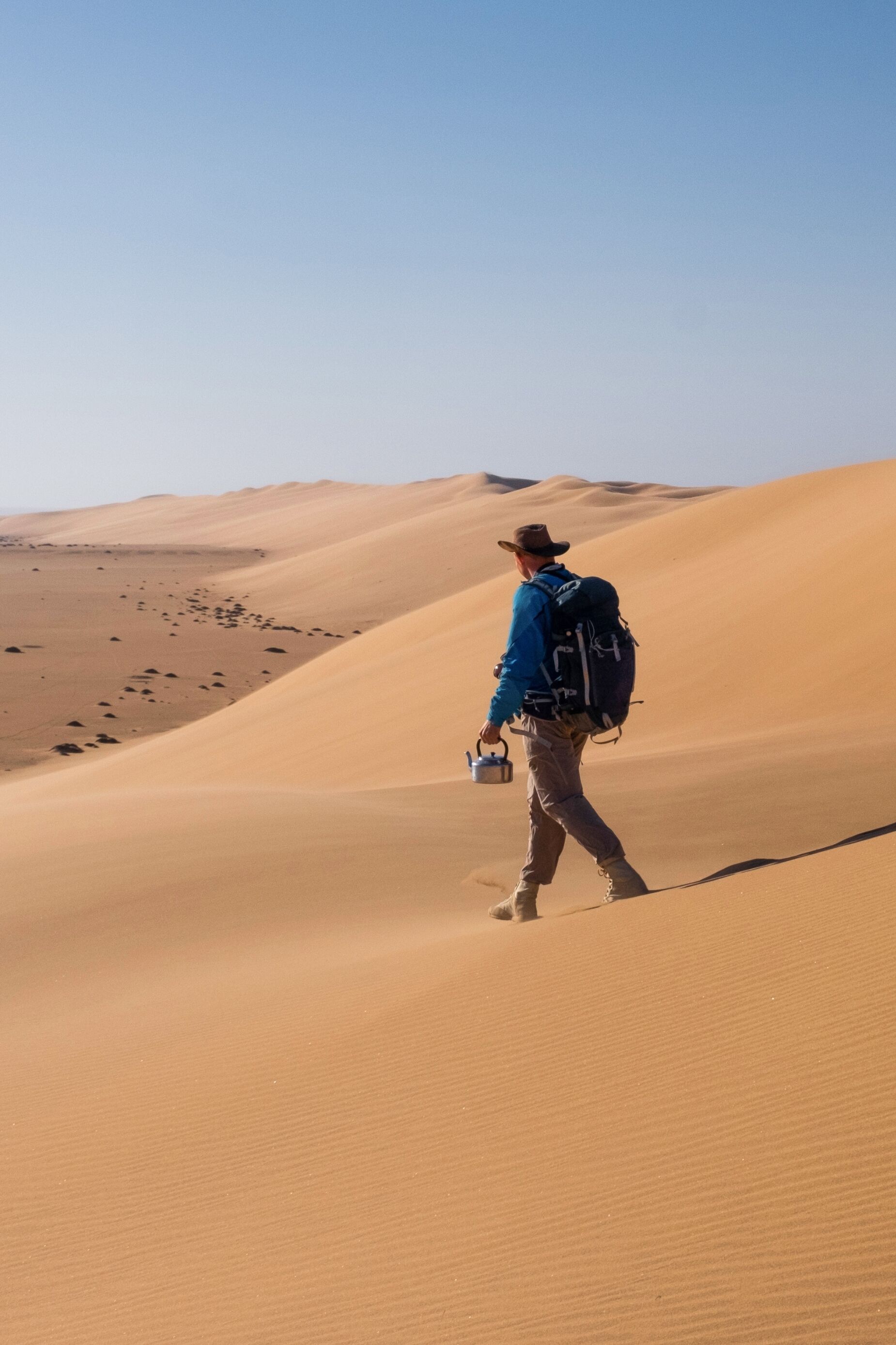 Marcher au Maroc pour la nouvelle année 